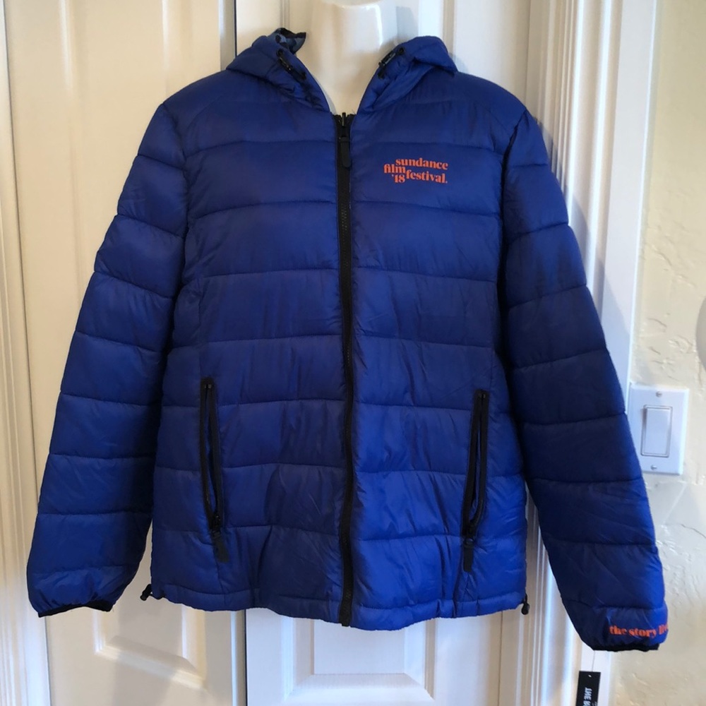 Kenneth Cole Reversible Puffer Coat
